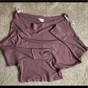 Emory Park off the shoulder long sleeve sweater